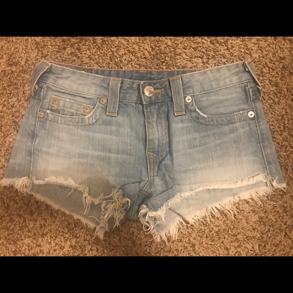 True Religion Jean Shorts